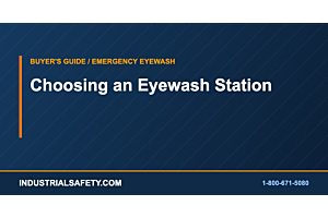 Choosing an Eyewash Station