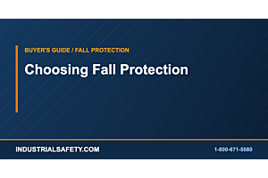 Choosing Fall Protection