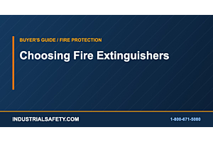 Choosing Fire Extinguishers