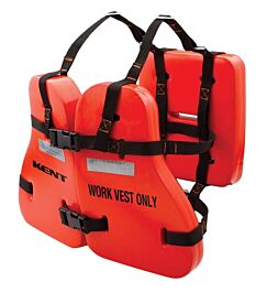 Kent 151200-200-004-13 Vinyl Dip Work Vest, Type V Life Jacket