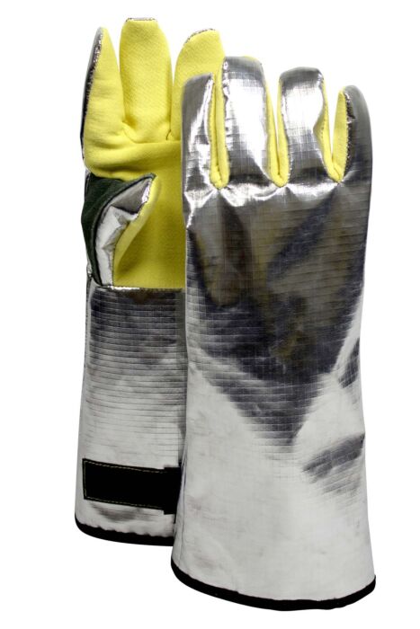 NSA CARBON Alum Glove Wool Lined Kev Palm 17"