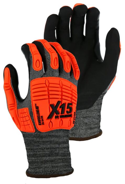 Majestic 35-5465 X15 Cut & Impact Resistant Gloves with Premium