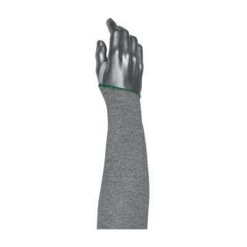PIP 20-21DACP18-ET Kut Gard Single-Ply ACP / Dyneema Blended Sleeve with Smart-Fit and Elastic Thumb, Gray, Size 18"