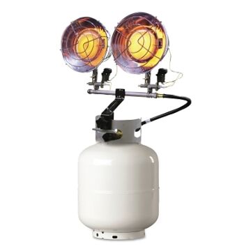 Heat Star F242650 Portable Propane Radiant Heaters, 20000 Btu/H, 15 H