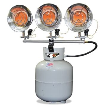Heat Star F242915 Portable Propane Radiant Heaters, 42,000 Btu/H, 43 H