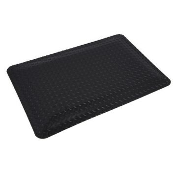 Wearwell 414.1516x2x27BK UltraSoft Diamond-Plate, 2' x 27' - Black