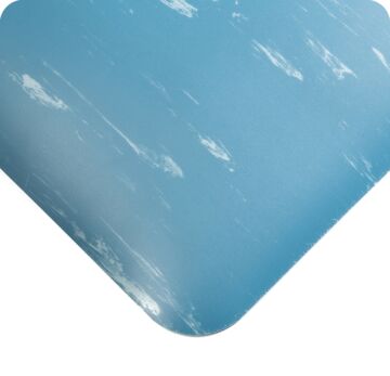 Wearwell 496.78x2x15BL UltraSoft Smart Tile Top, 2' x 15' - Blue