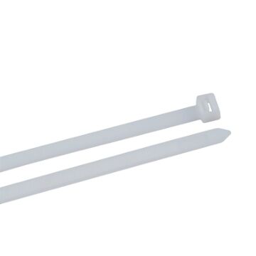 Gardner Bender 46-448 Heavy-Duty Cable Ties, 175 Lb Tensile Strength, 48", Natural, 50/Bag