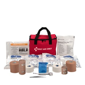 First Aid Only 7150 20 Person Sports First Aid Kit, Fabric Case