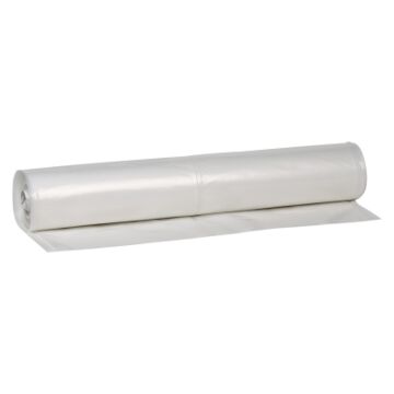 Warp Brothers 6X8-C Poly-Cover Plastic Sheeting, 6 Mil, 8 Ft E X 100 Ft L, Clear