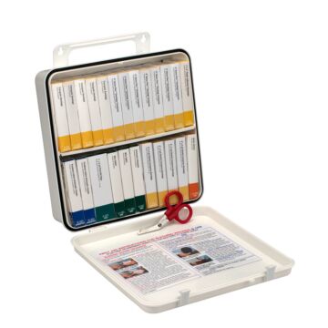 First Aid Only 8030 25 Person Airplane First Aid Kit, High Impact Plastic Case