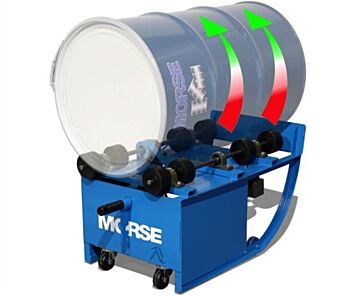 Morse 201B-20-E1-50 Portable Drum Roller, 2 Belts, 16 Rpm, Explosion-Proof 1-Phase 50Hz Motor, Motor Controls Not Included. (Osha Requires Enclosure) 