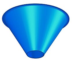 Morse 5-45-19 Drum Cone, 45 Degree, Size #19 Fits 19-1/8" Drum Rim O.D. With Drum Lid Removed