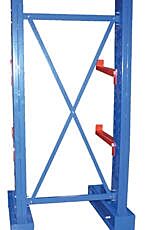 Vestil MB-C-8-36 Steel Medium Duty Cantilever Brace Set 36" x 35" x 6" Blue