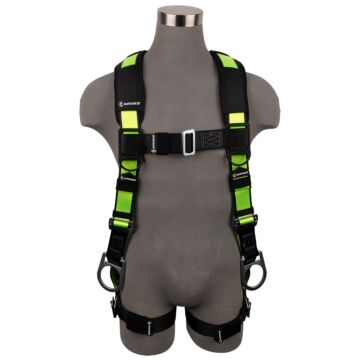 Safewaze FS281-XS PRO Full Body Harness, 3D, MB Chest/Legs, Size X-Small