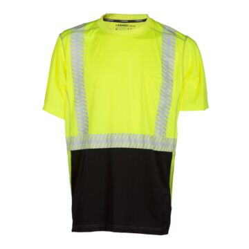  Kishigo 9160 Premium Brilliant Series High Performance Class 2 T-Shirt, Lime