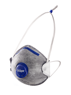 Draeger 3951358 X-plore 1350 Disposable N95 V Odor Respirators, Size Small/Medium